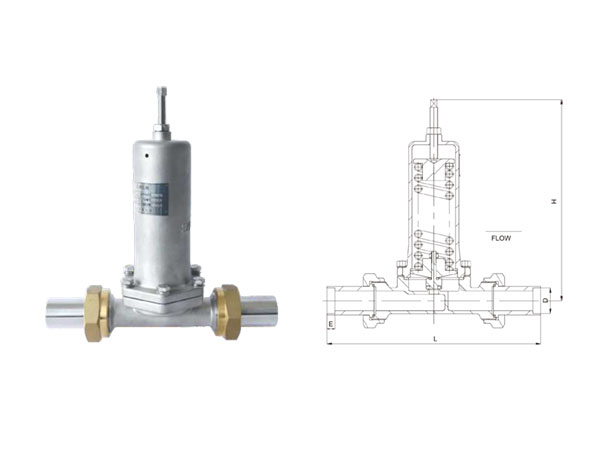 DYJ-25系列低温降压调压阀