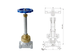 DJF系列(DN10-50)低温长轴截止阀
