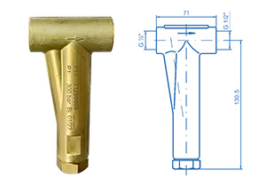 MESSER梅塞尔F11高压Y形过滤器