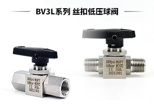 BV3L系列 双内丝/双外丝四方体低压球阀